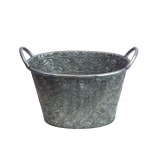 Jardinière zinc avec anses