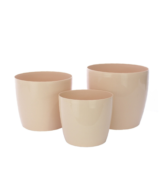 Pot rond orange pastel