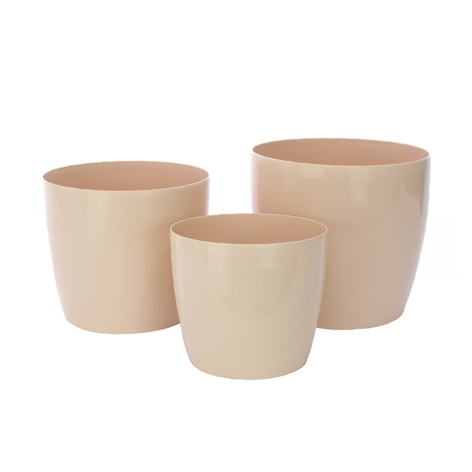 Pot rond orange pastel