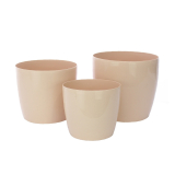 Pot rond orange pastel
