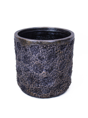 Pot plante motif lunaire
