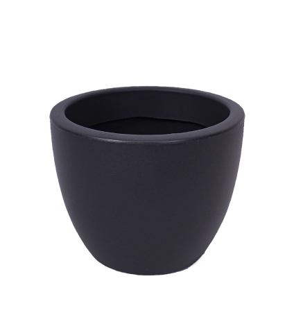 Grand pot noir ébène