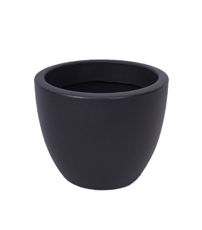 Grand pot noir ébène