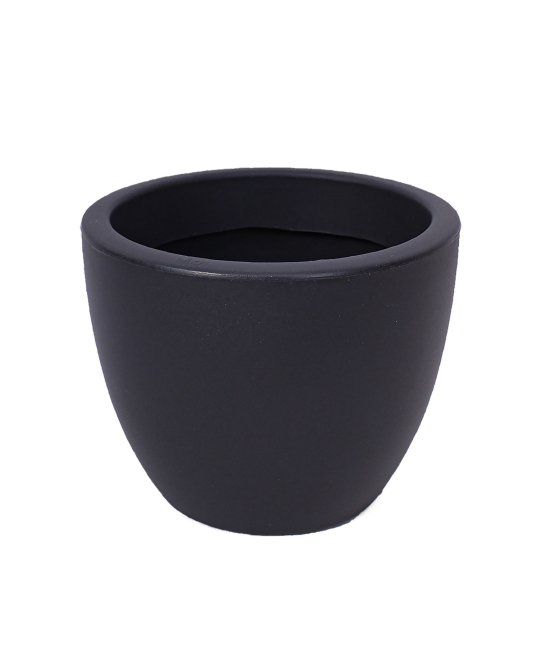 Grand pot noir ébène