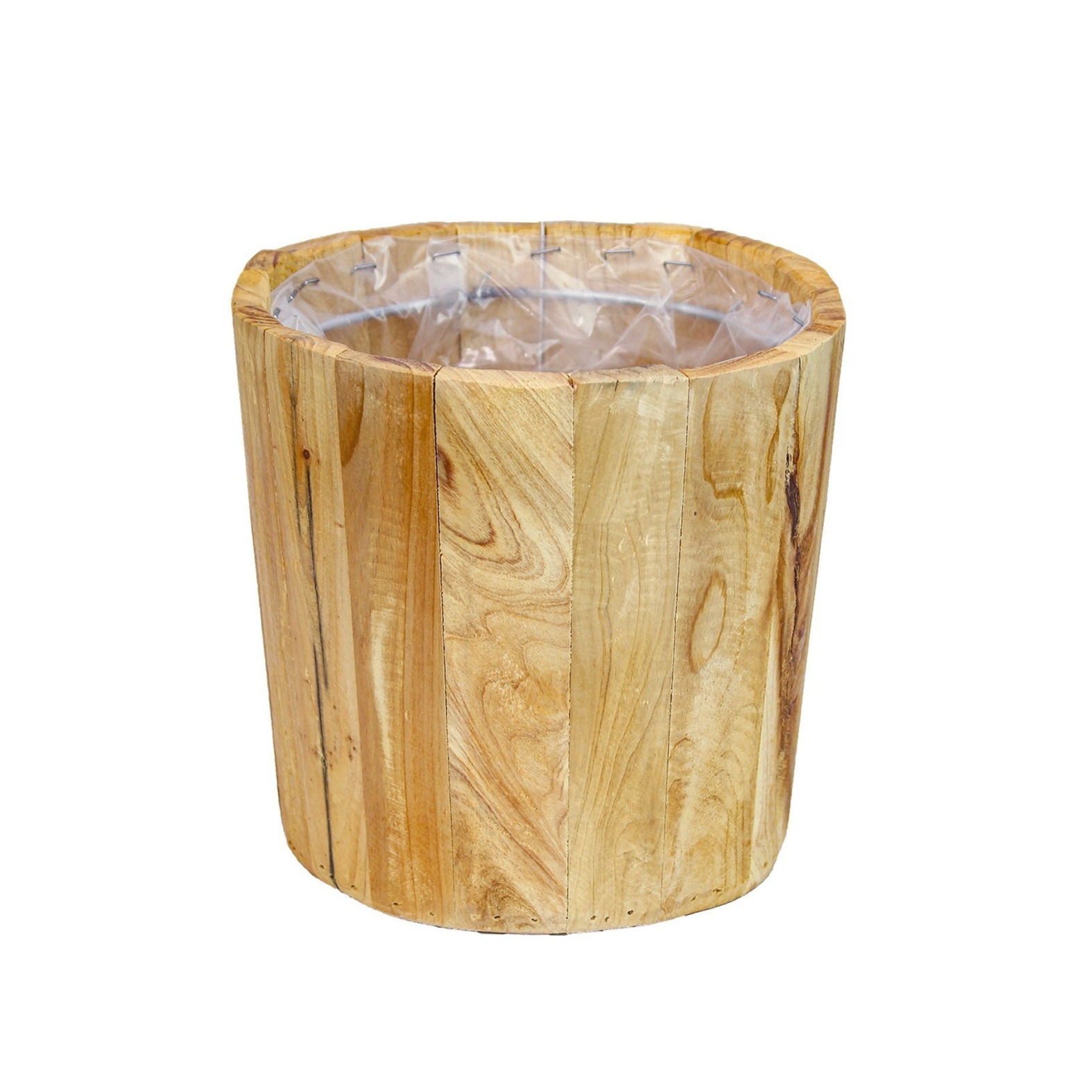 Pot rond en bois