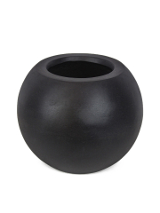 Pot boule noir