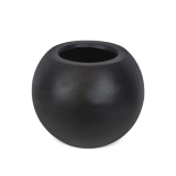 Pot boule noir