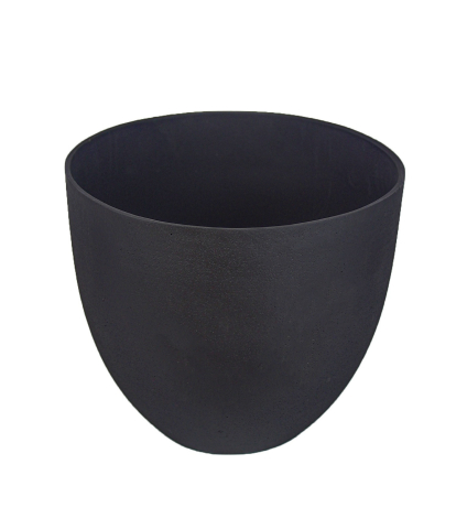 Pot en grès noir