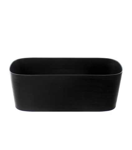 Jardinière noire Kheops