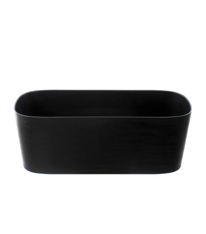 Jardinière noire Kheops