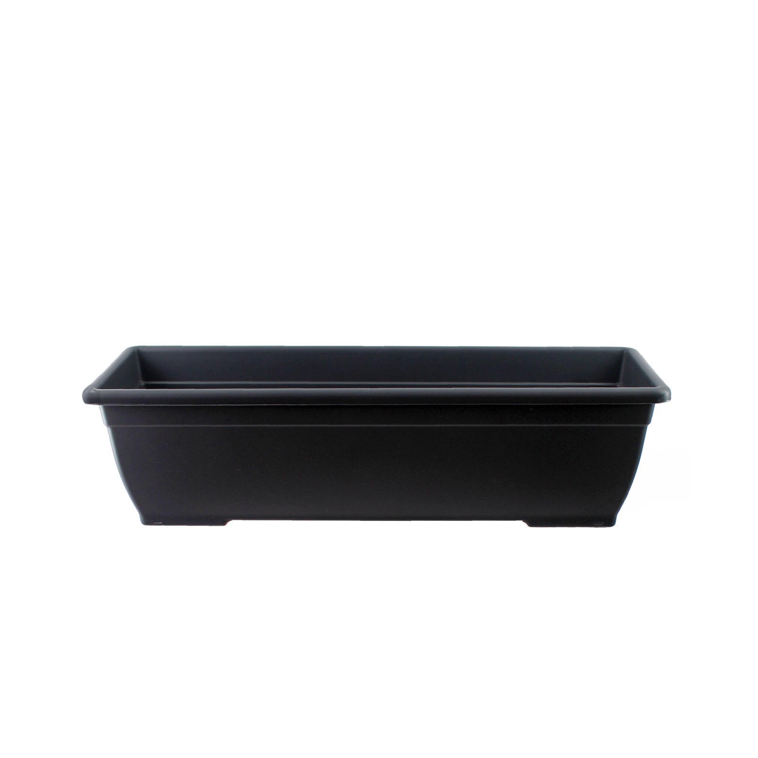 Jardinière longue anthracite