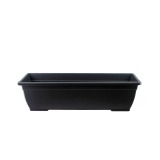 Jardinière longue anthracite