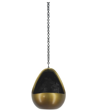 Pot suspendu lune bronze