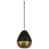 Pot suspendu lune bronze