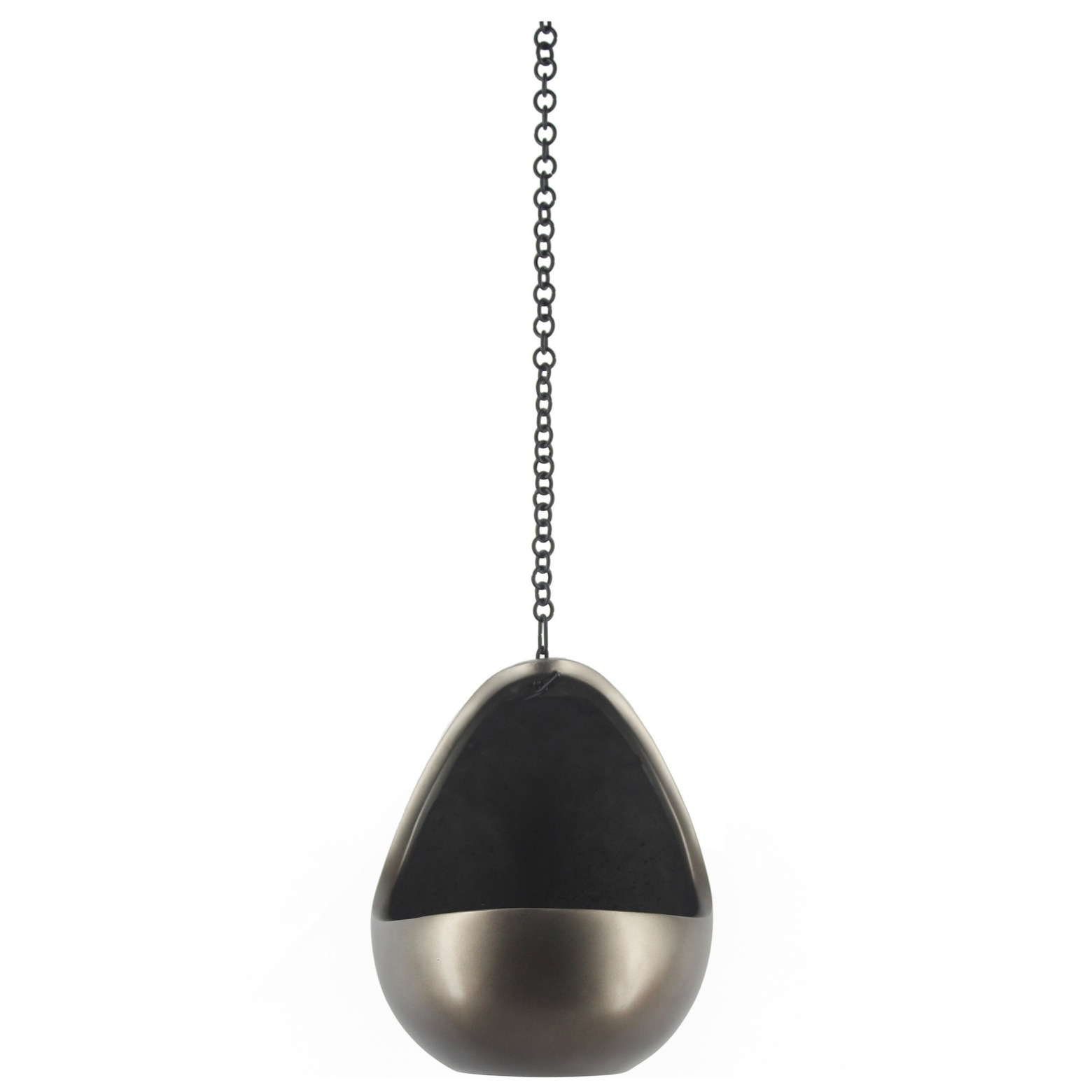 Pot suspendu lune marron