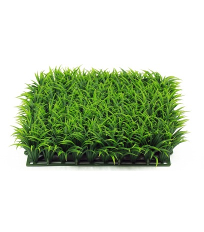 Herbe en plaque artificielle