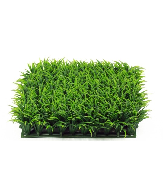 Herbe en plaque artificielle