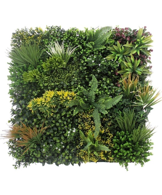 Mur végétal artificiel prairie verdoyante