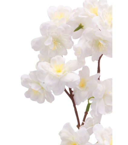 Tige de pommier en fleurs artificielle