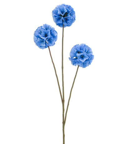 Scabieuse triandra bleue artificielle