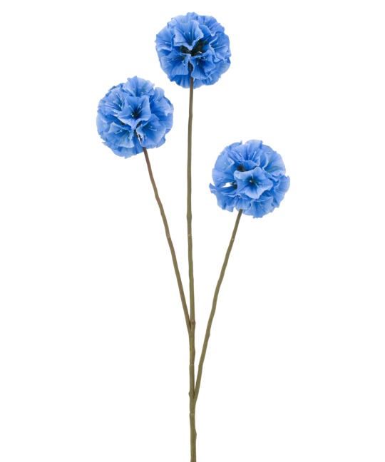 Scabieuse triandra bleue artificielle