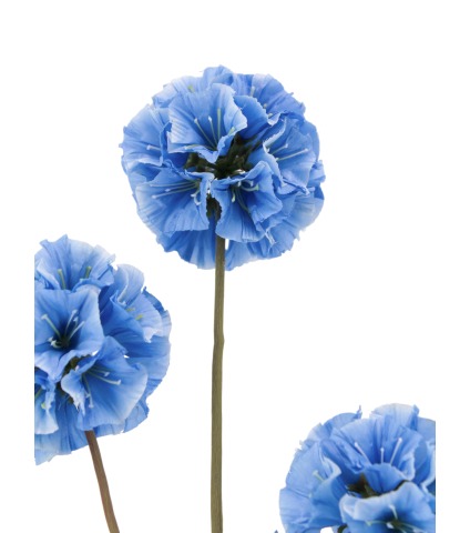 Scabieuse triandra bleue artificielle