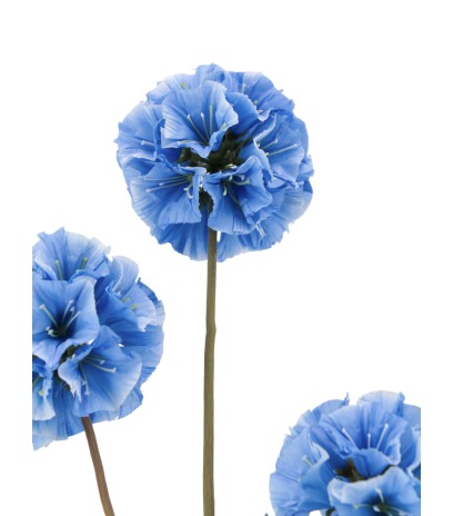Scabieuse triandra bleue artificielle