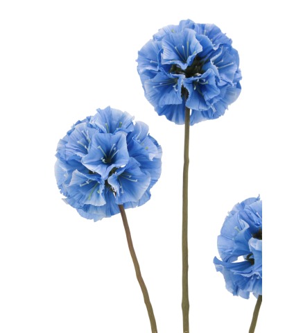 Scabieuse triandra bleue artificielle
