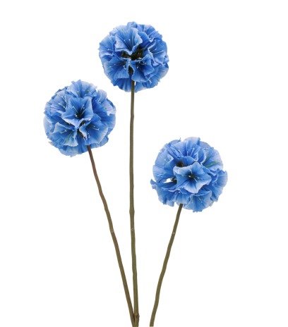 Scabieuse triandra bleue artificielle
