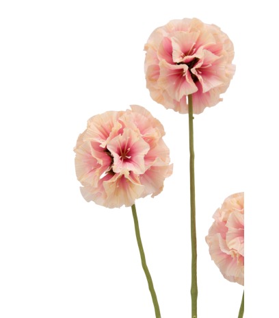 Scabieuse triandra rose artificielle
