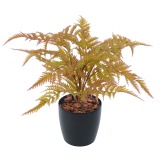 Fougère artificielle dryopteris cuivrée