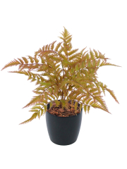 Fougère artificielle dryopteris cuivrée
