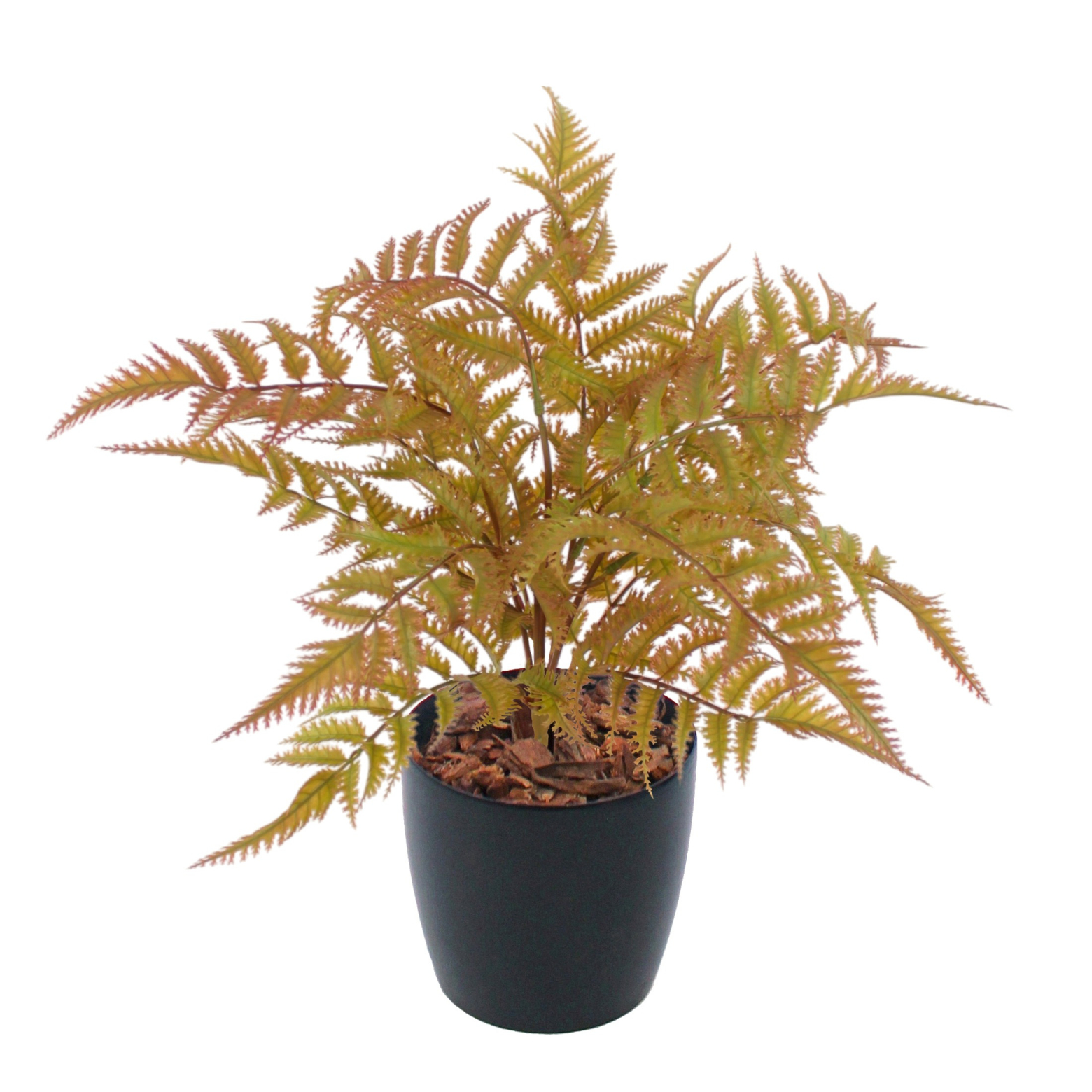 Fougère artificielle dryopteris cuivrée