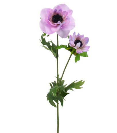 Grande anémone artificielle violette