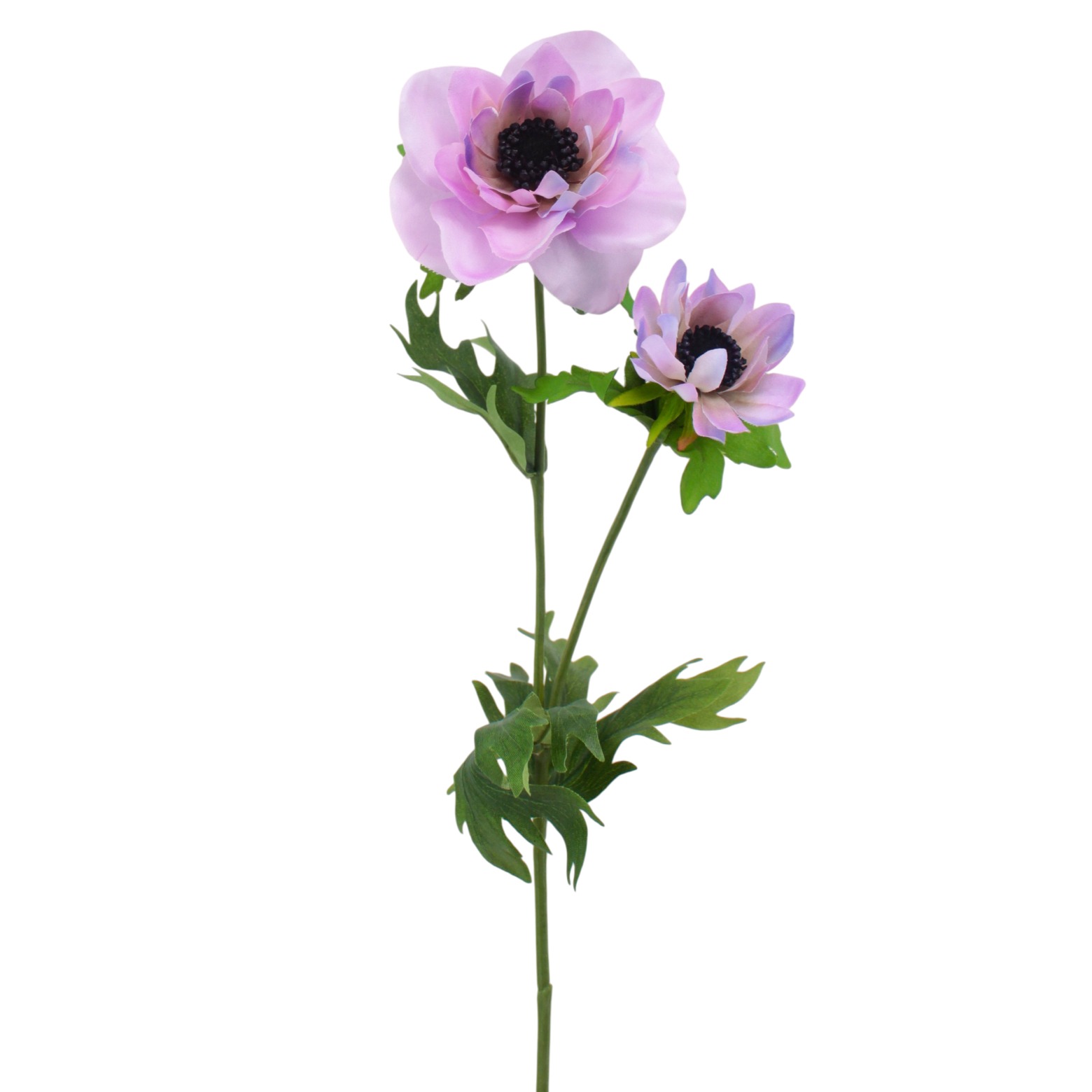 Grande anémone artificielle violette