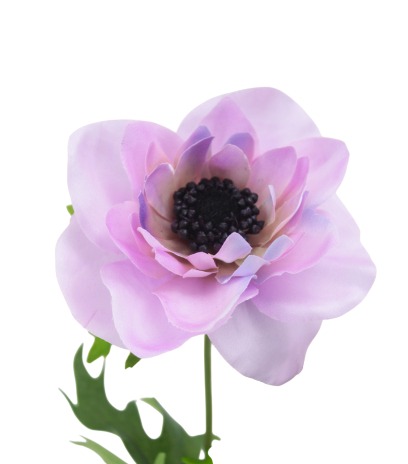 Grande anémone artificielle violette