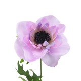 Grande anémone artificielle violette