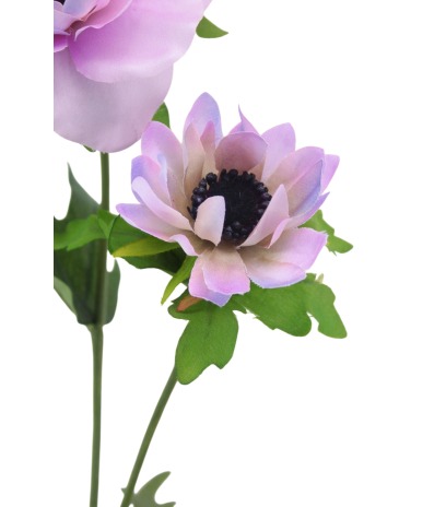 Grande anémone artificielle violette