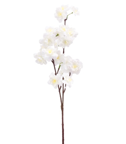 Tige de pommier en fleurs artificielle