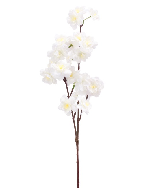 Tige de pommier en fleurs artificielle