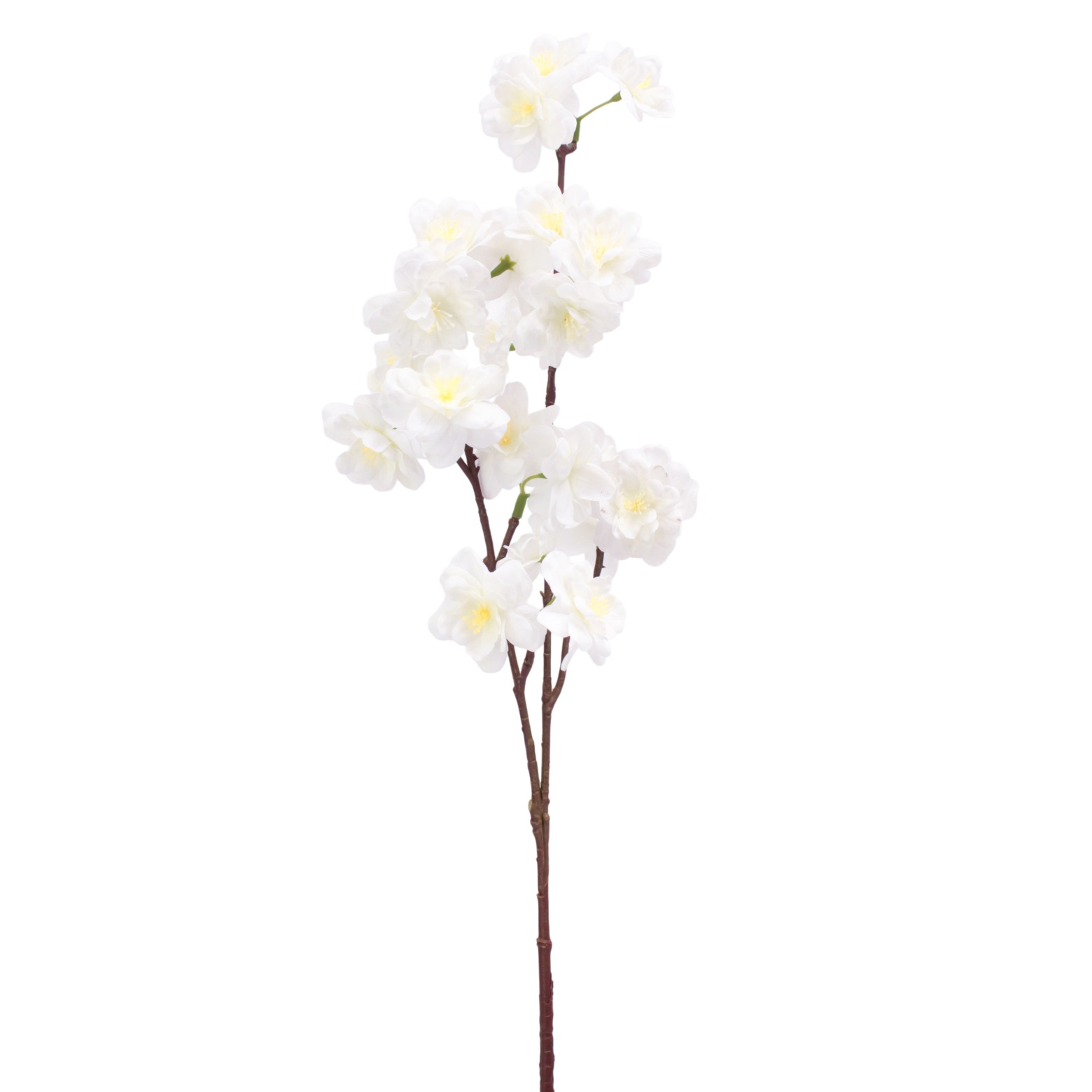 Tige de pommier en fleurs artificielle