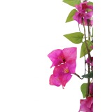Guirlande de bougainvillier fuchsia artificielle