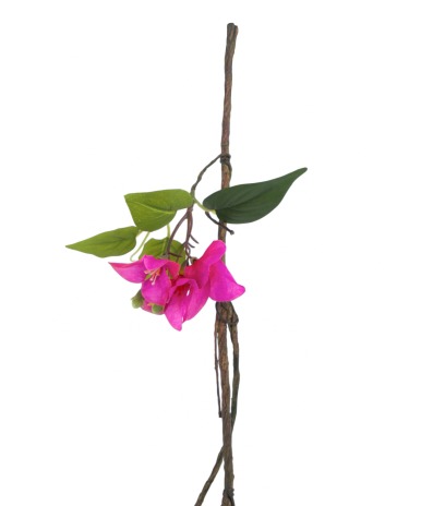 Guirlande de bougainvillier fuchsia artificielle