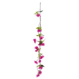 Guirlande de bougainvillier fuchsia artificielle