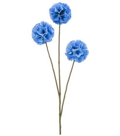 Scabieuse triandra bleue artificielle