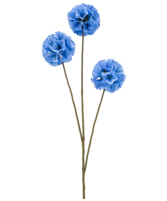 Scabieuse triandra bleue artificielle