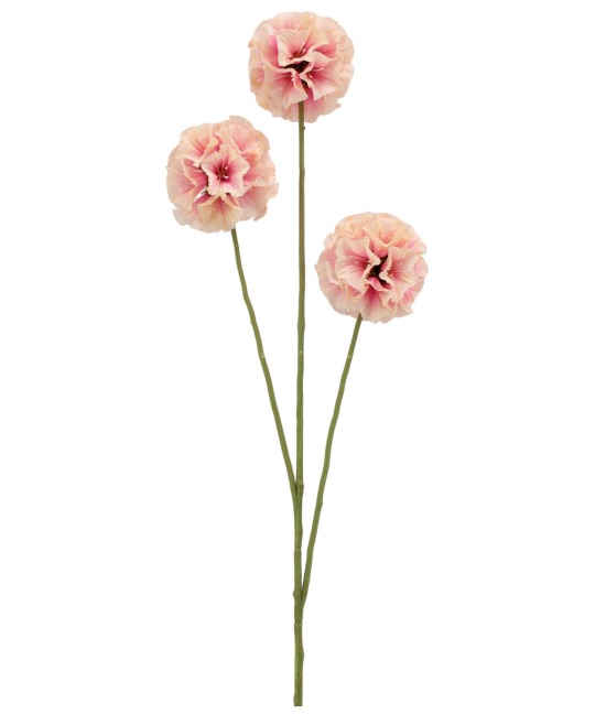 Scabieuse triandra rose artificielle