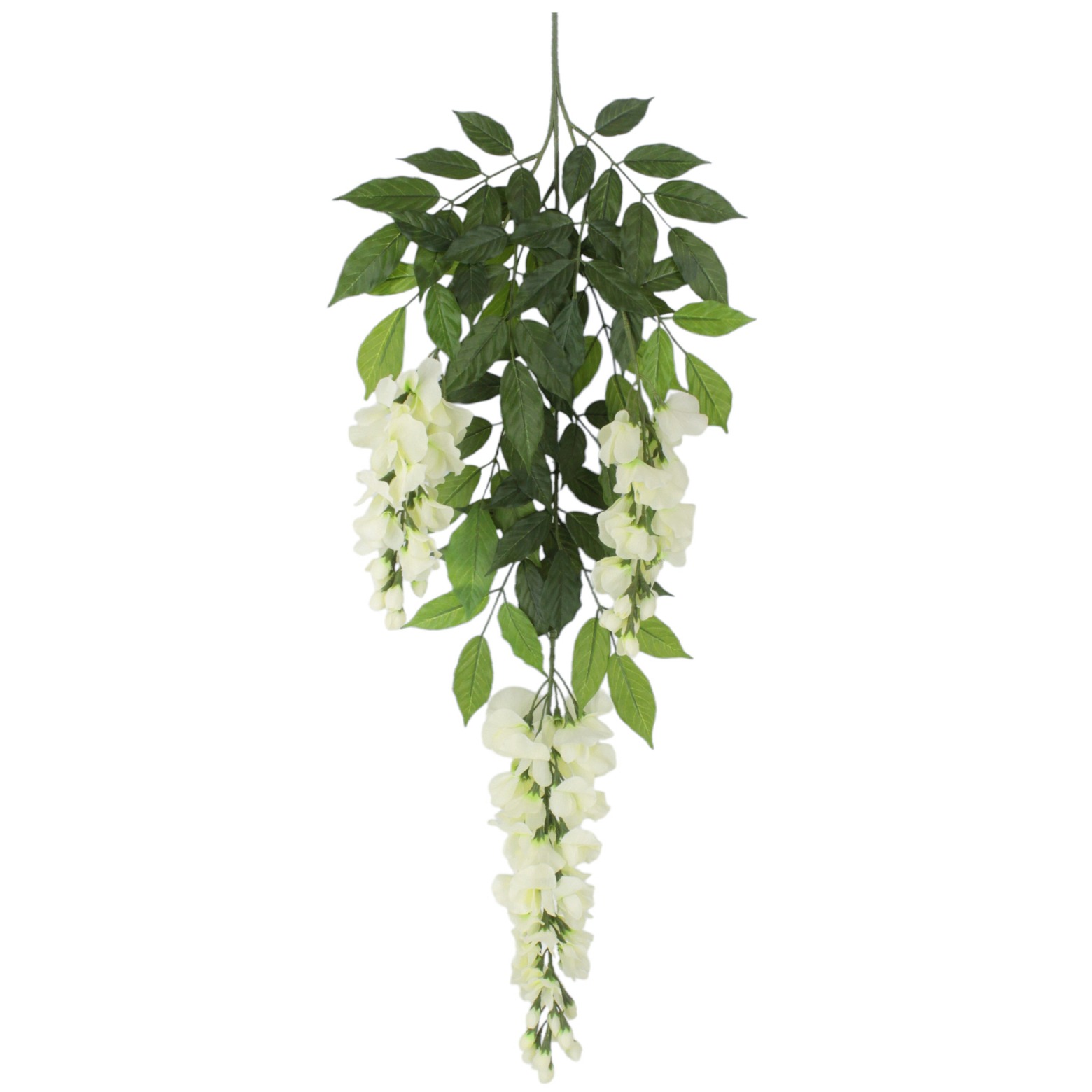 Tige de glycine artificielle blanche