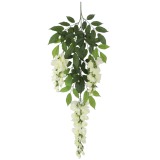 Tige de glycine artificielle blanche