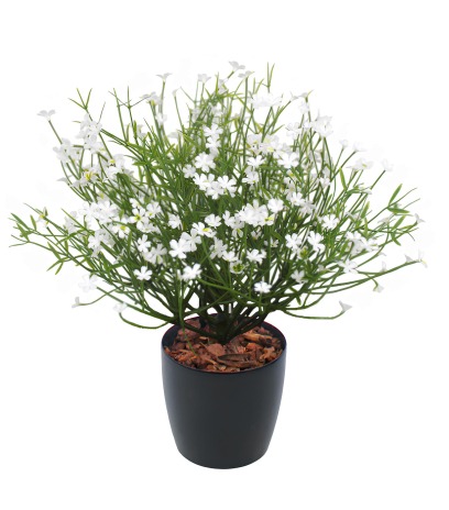 Grande marguerite blanche artificielle